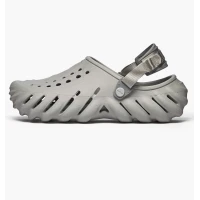Тапочки чоловічі Crocs Echo Clog Grey 207937-1FT 