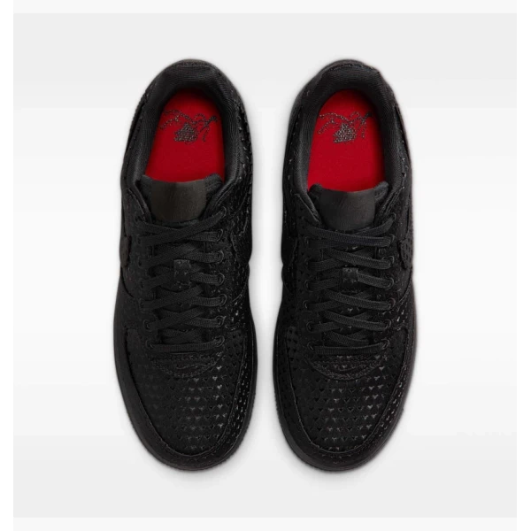 Кросівки жіночі Nike Air Force 1 07 S E ValentineS Day WomenS Shoes Black IQ9965-001 38