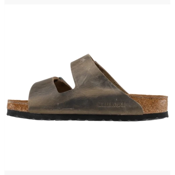 Тапочки чоловічі BIRKENSTOCK Arizona Oiled Leather Footbed Sandals Grey 1019313 41