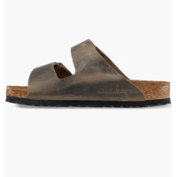 Тапочки чоловічі BIRKENSTOCK Arizona Oiled Leather Footbed Sandals Grey 1019313 41