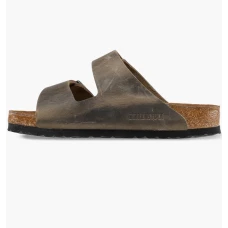 Тапочки чоловічі BIRKENSTOCK Arizona Oiled Leather Footbed Sandals Grey 1019313 41