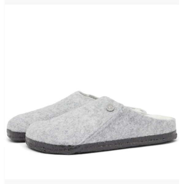 Тапочки чоловічі Birkenstock Zermatt Shearling Grey 1015092 44