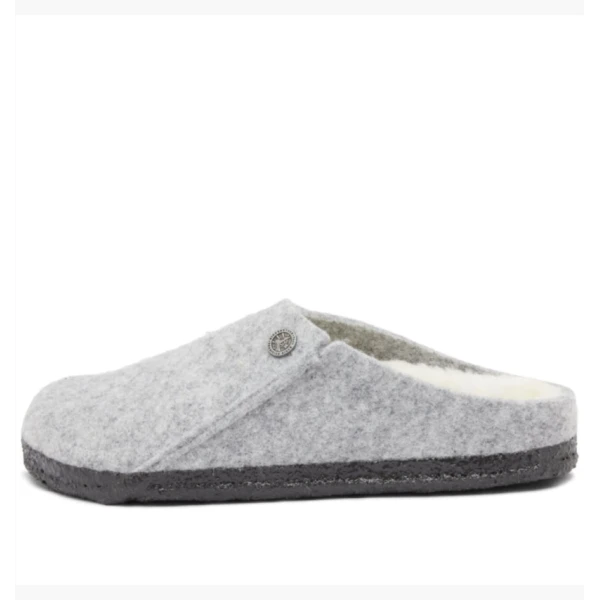 Тапочки чоловічі Birkenstock Zermatt Shearling Grey 1015092 44
