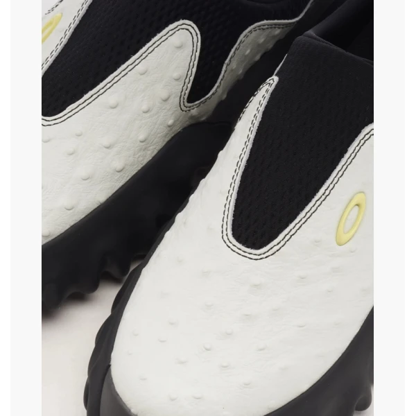 Тапочки чоловічі Oakley Factory Team Ostrich Chop Saw White/Black BDS24S07003862WH01 42.5
