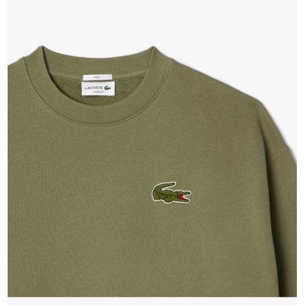Світшот унісекс Lacoste Loose Fit Green SH2741BMY S