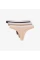 Нижня білизна жіноча Lacoste Stretch Cotton String Briefs (3 шт) Beige/Brown 8F1341I87 M