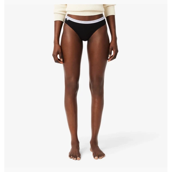 Нижня білизна жіноча Lacoste Stretch Cotton String Briefs (3 шт) Multi 8F1341NUA L