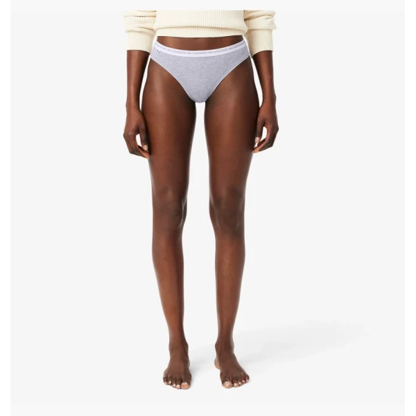 Нижня білизна жіноча Lacoste Stretch Cotton String Briefs (3 шт) Multi 8F1341NUA L