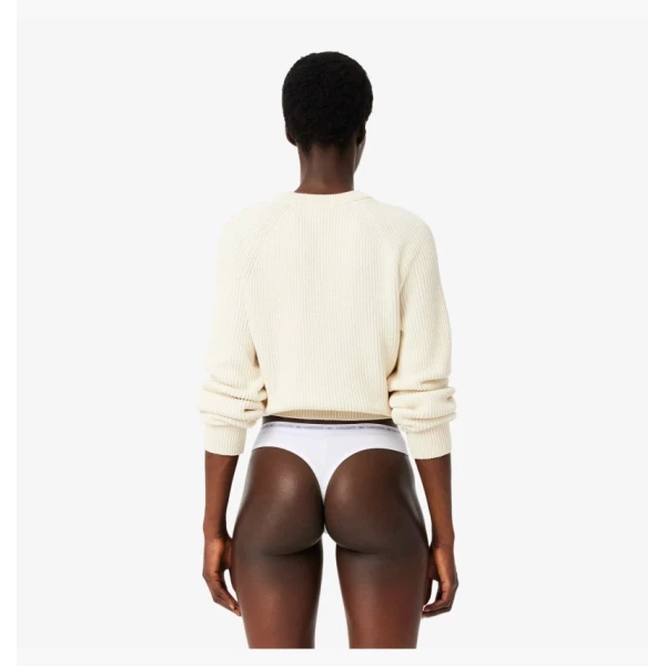 Нижня білизна жіноча Lacoste Stretch Cotton String Briefs (3 шт) Multi 8F1341NUA L