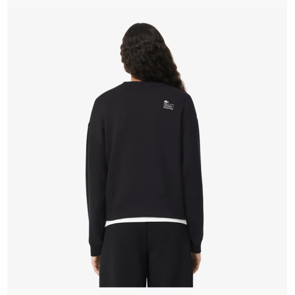 Світшот жіночий Lacoste Oversize Fit Black SF5614031 36