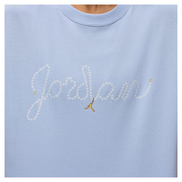 Футболка жіноча Jordan Jumpman Light Blue (HV0445-057)