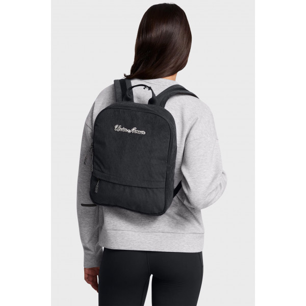 Рюкзак жіночій  UA Loudon Corduroy SM BP 10L чорний Жін 25x35,5x10 см 1384676-001 