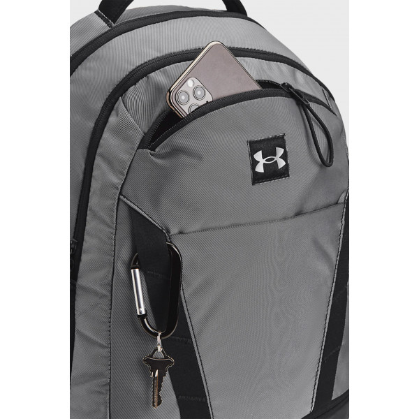 Рюкзак чоловічій  UA Hustle Signature Backpack чорний Жін 44х33х22 см 1372287-001