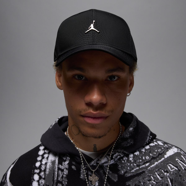 Кепка Air Jordan RiseStructured Metal Jumpman Hat Black HM5750-010