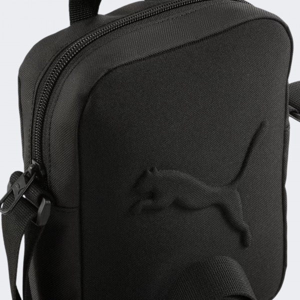 Сумка на плече чоловіча крос-боді Puma BUZZ Portable 1,5L чорний Уні 17x21x5 см 091155-01 