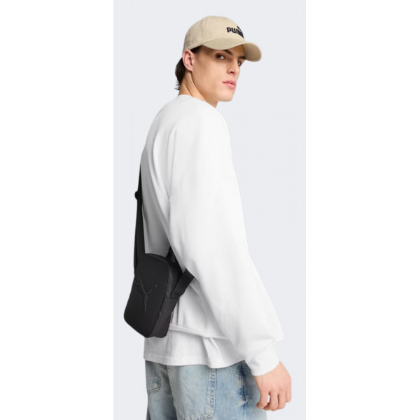 Сумка на плече чоловіча крос-боді Puma BUZZ Portable 1,5L чорний Уні 17x21x5 см 091155-01 