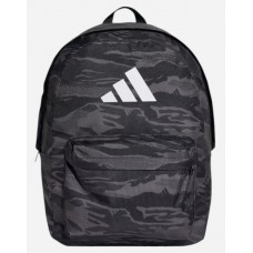 Рюкзак чоловічій Adidas CL BPK CAMO 27,5L сірий, чорний Уні 15х31х44 см
