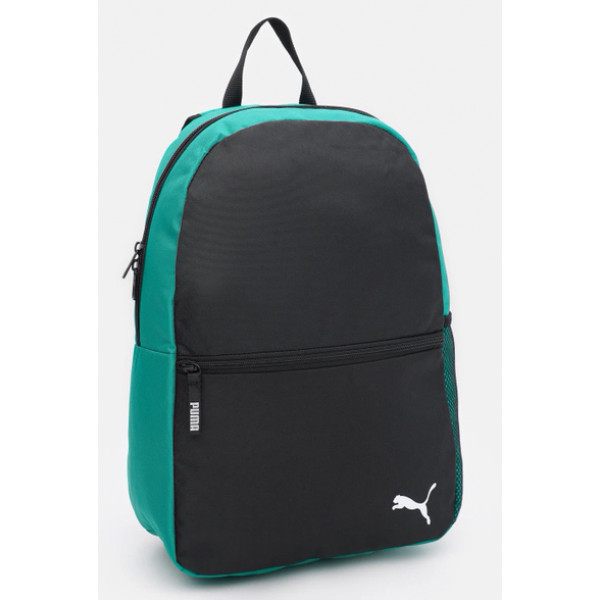 Рюкзак жіночій Puma teamGOAL Backpack Core 17L чорний, зелений Уні 12x30x42 см 090238-04