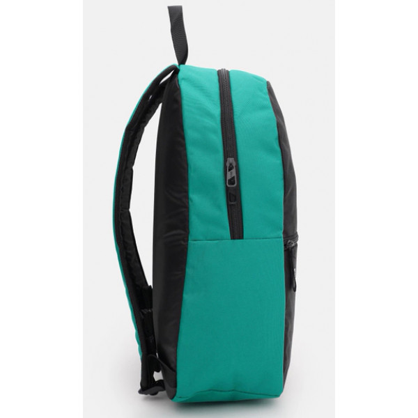 Рюкзак жіночій Puma teamGOAL Backpack Core 17L чорний, зелений Уні 12x30x42 см 090238-04