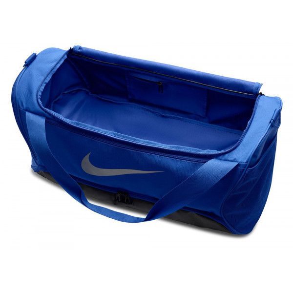 Сумка спортивна чоловіча  Nike NK BRSLA M DUFF - 9.5 60L синій Уні 64x30x30 см DH7710-480