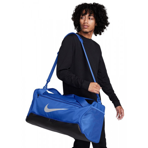 Сумка спортивна чоловіча  Nike NK BRSLA M DUFF - 9.5 60L синій Уні 64x30x30 см DH7710-480