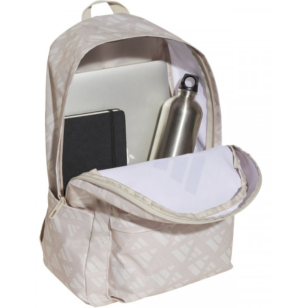Рюкзак чоловічій Adidas CL BPK MONO PR 27,5L бежевий Уні 15х31х44 см