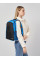 Рюкзак жіночій Puma teamGOAL Backpack Core 17L чорний, синій Уні 12x30x42 см 090238-02