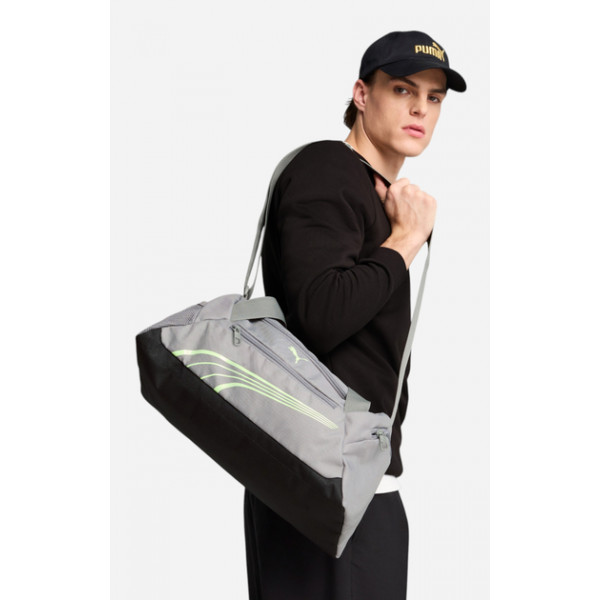 Сумка чоловіча Puma FUNDAMENTAL XS Sports 18L сірий Уні 43х18х23 см 091188-02