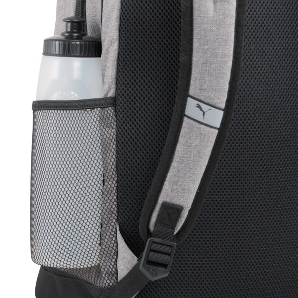 Рюкзак чоловічій  Puma BUZZ HEATHER Backpack 28L сірий Уні 47,5х28х20 см 091350-01