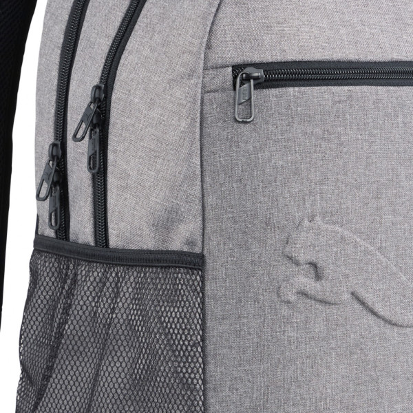 Рюкзак чоловічій  Puma BUZZ HEATHER Backpack 28L сірий Уні 47,5х28х20 см 091350-01