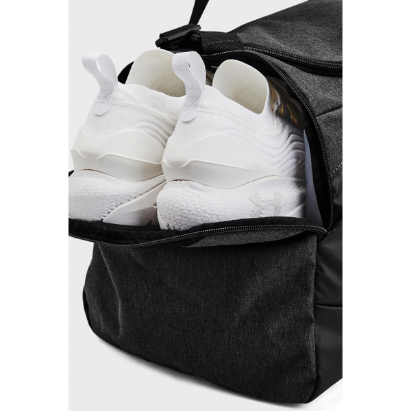 Сумка спортивна чоловіча  UA Undeniable 5.0 Duffle SM 40L чорний, золотий Уні 55х25,5х27 см 1369222-002