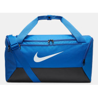 Сумка спортивна чоловіча Nike NK BRSLA S DUFF - 9.5 41L чорний, синій Уні 51x28х28 см DM3976-480