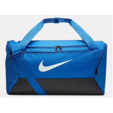 Сумка спортивна чоловіча Nike NK BRSLA S DUFF - 9.5 41L чорний, синій Уні 51x28х28 см DM3976-480