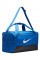 Сумка спортивна чоловіча Nike NK BRSLA S DUFF - 9.5 41L чорний, синій Уні 51x28х28 см DM3976-480