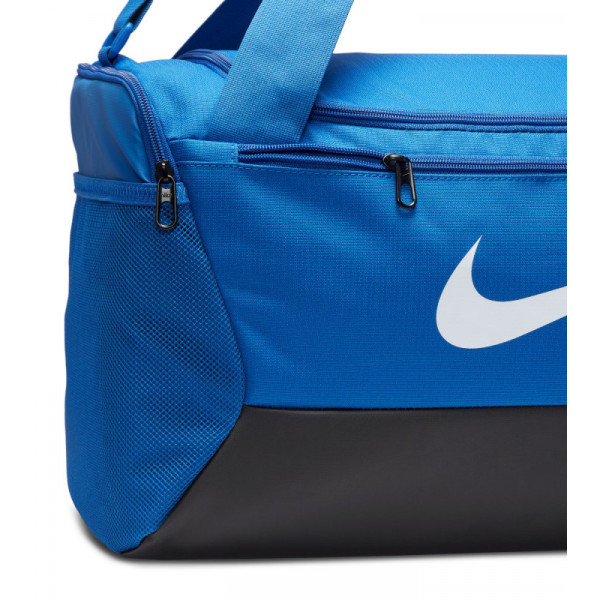 Сумка спортивна чоловіча Nike NK BRSLA S DUFF - 9.5 41L чорний, синій Уні 51x28х28 см DM3976-480