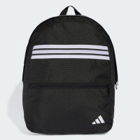 Рюкзак чоловічій  Adidas CLASSIC BACK-TO-SCHOOL STRIPES BACKPACK 27.5L чорний, білий Уні 15x31x44 см JD9564