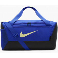 Сумка спортивна чоловіча  Nike NK BRSLA S DUFF 9.5 41L чорний, синій Уні 51x28х28 см DM3976-405