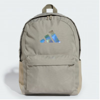 Рюкзак чоловічій Adidas CLASSIC BADGE OF SPORT IRIDESCENT 27.5L темно-бежевий Уні 15x31x44 см JJ1147