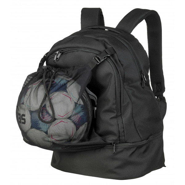 Рюкзак чоловічій SELECT Basic backpack with net for ball v24 (010) чорний, 25L 817020