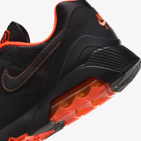 Кросівки чоловічі Nike Air 180 Black/Orange FJ9259-002