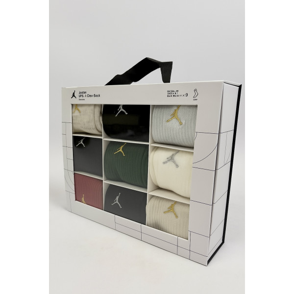 Шкарпетки Jordan Jdn Holiday 9Pk Crew Gift Box (BJ0810-X58)