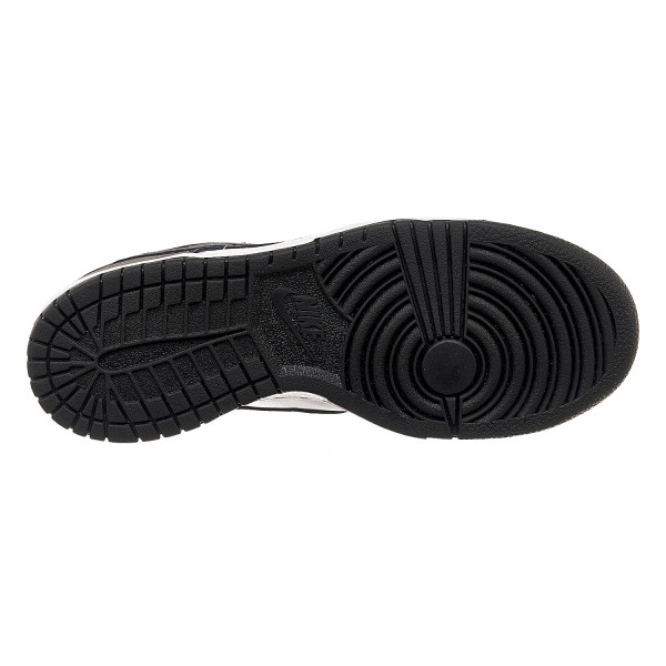 Кросівки жіночі Nike Dunk Low Retro White Black (Gs) (CW1590-100)