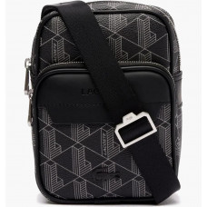 Сумка через плече Lacoste Monogram Grey (NH4409LX-H45)