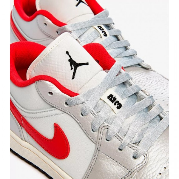 Кросівки JORDAN 1 LOW PRM SILVER