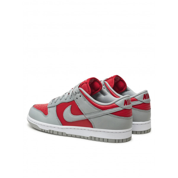 Кросівки жіночі Nike Dunk Low Grey/Red FQ6965-600