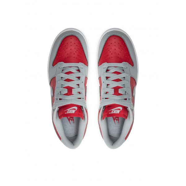 Кросівки жіночі Nike Dunk Low Grey/Red FQ6965-600
