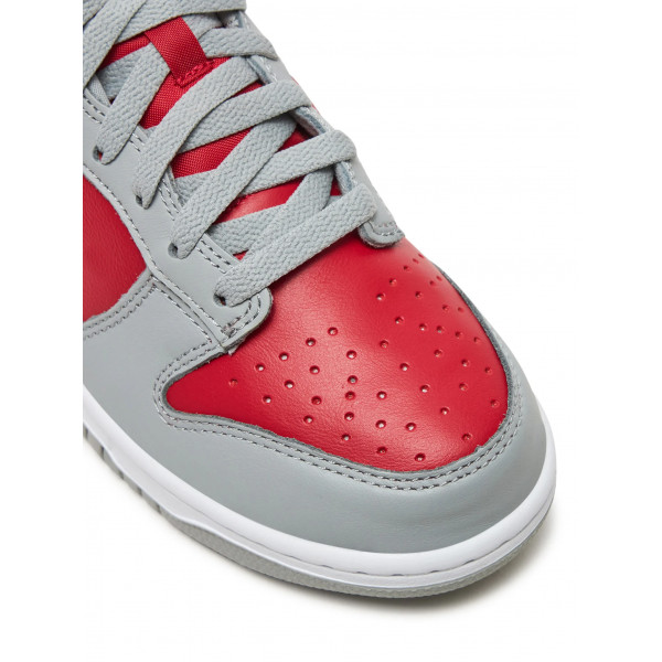 Кросівки жіночі Nike Dunk Low Grey/Red FQ6965-600