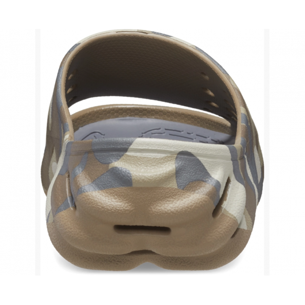 Крокси Crocs Echo Camo Redux Slide Camo/Brown