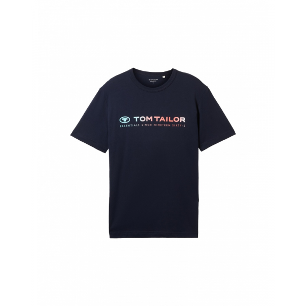 Футболка Men's T-shirt 1041855ХХ10668 Tom Tailor L Темно-синій