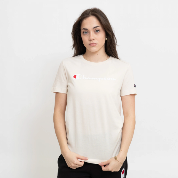 Футболка crewneck t-shirt 117366-YS137 Champion L Розовий
